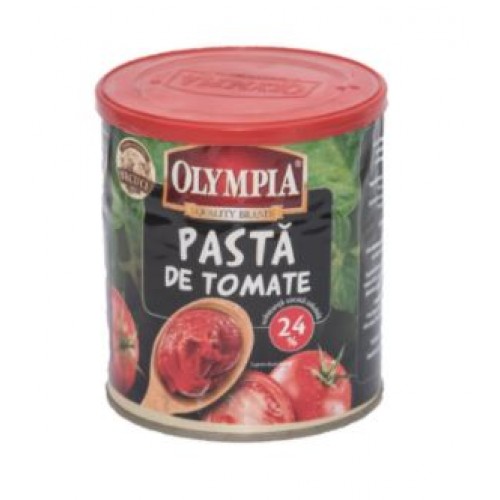 Olympia Pasta de tomate 24%  cutie, capac plastic 800ml*6