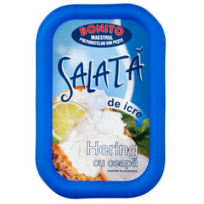 Pescado Bonito Salata Icre Hering Ceapa 150g *8