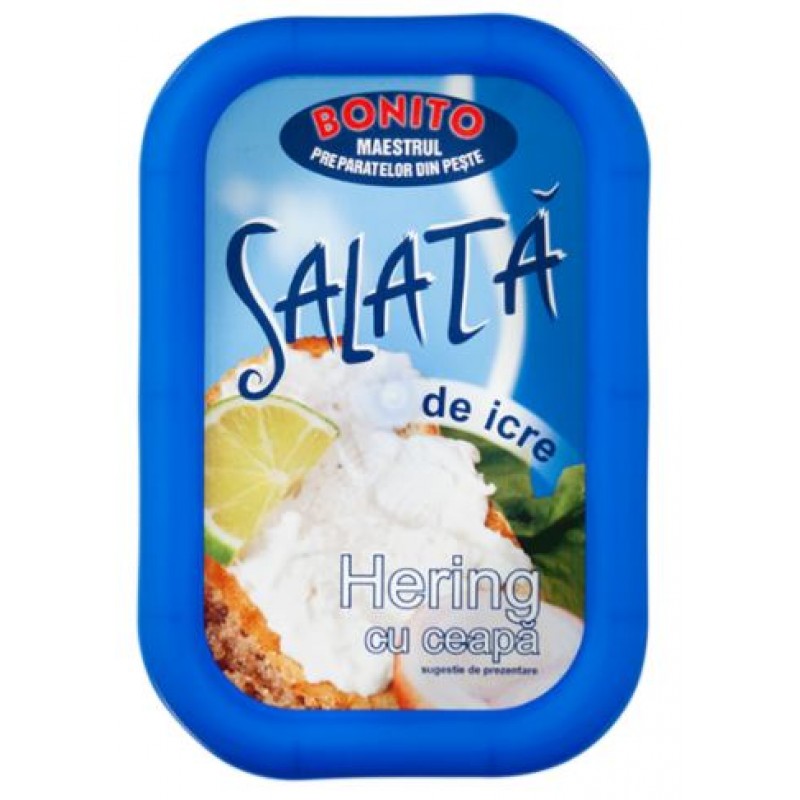Pescado Bonito Salata Icre Hering Ceapa 150g *8