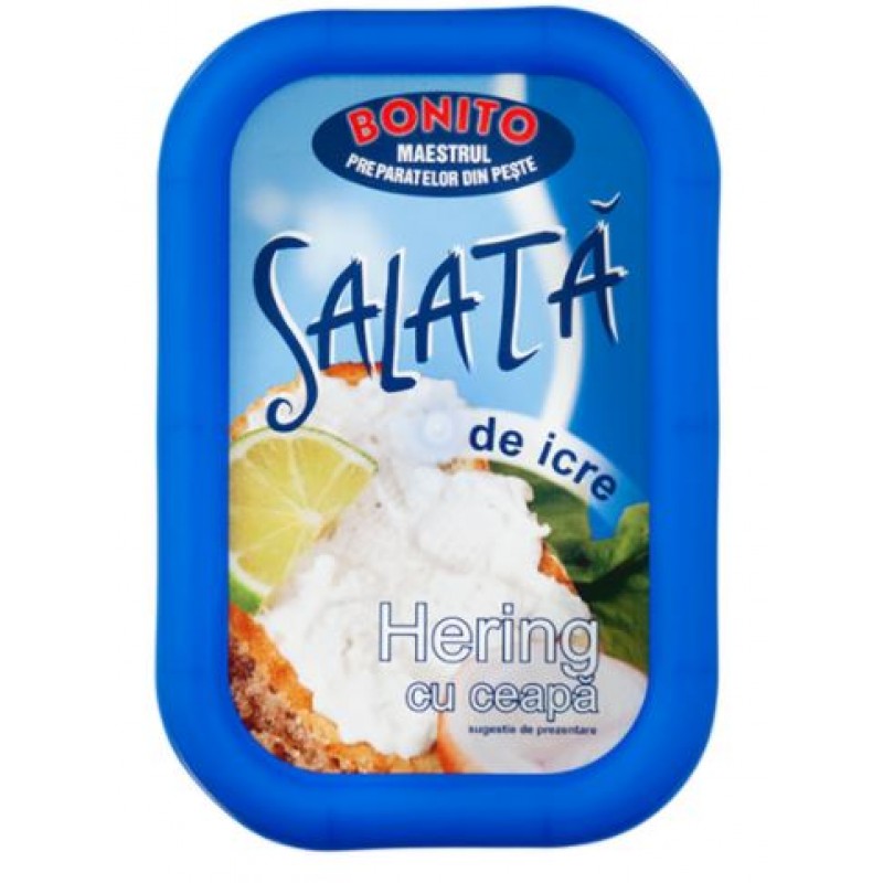 Pescado Bonito Salata Icre Hering Ceapa 310g *5