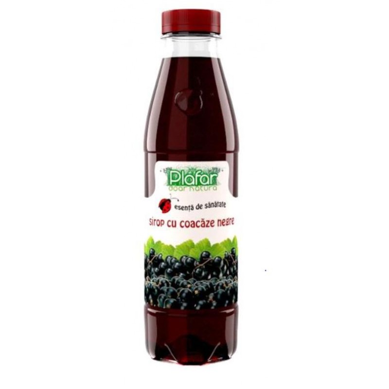 Plafar Sirop de Coacaze negre  500ml*6
