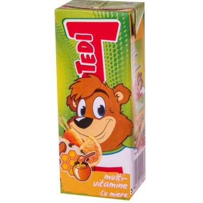 Tedi morcov multivitamina 0.2L *24