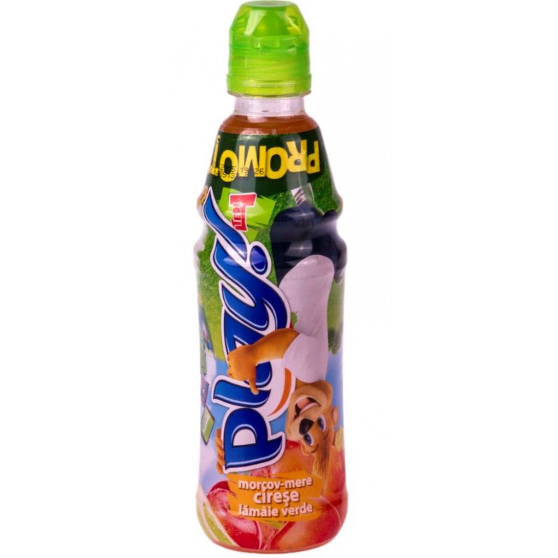Tedi Play morcov, cirese, lamaie verde si mere 0.4L *12