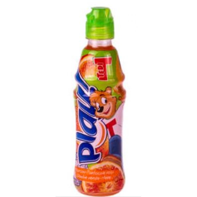 Tedi Play morcov, portocale rosii, lamaie verde si mere 0.4L *12
