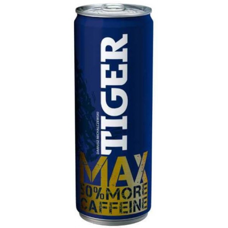 Tiger Energy Drink MAX  0.25L *12