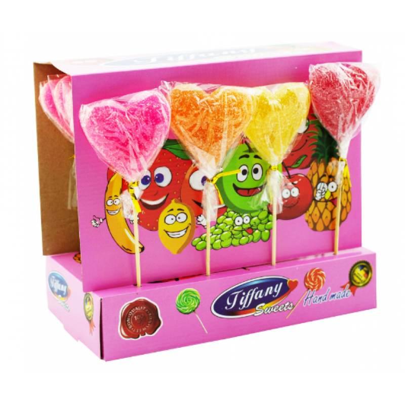 Tiffany Sweets Acadele Jeleu Inima 50g*32