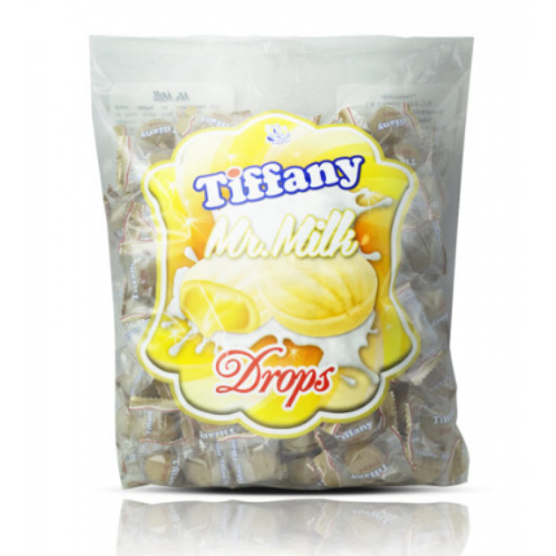 Tiffany Sweets Dropsuri umplute Mr. Milk 1kg / bax 8