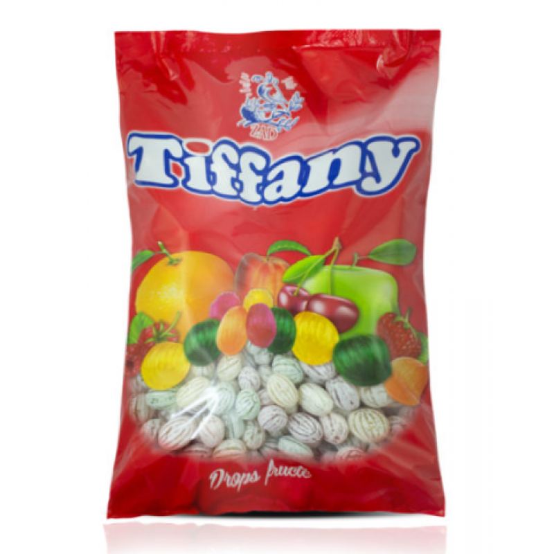 Tiffany Sweets Dropsuri Vrac Fructe Asortate 2kg/ bax 2