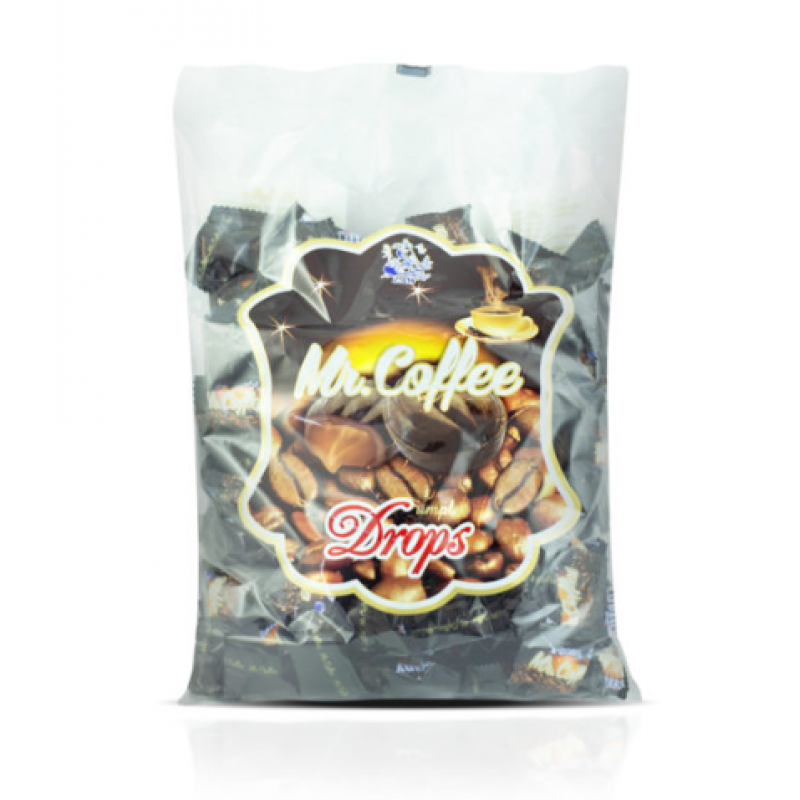 Tiffany Sweets Dropsuri umplute Mr. Coffee 1kg / bax 8
