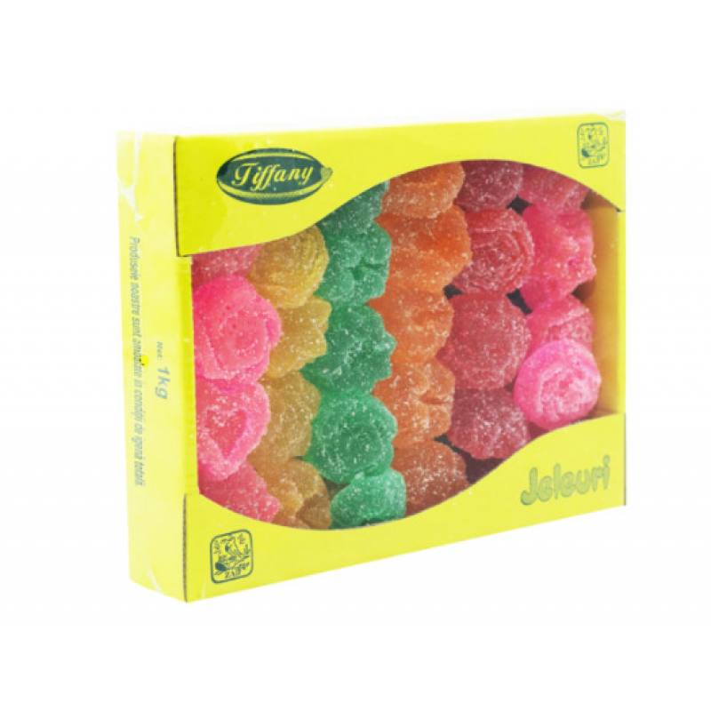 Tiffany Sweets Jeleuri de Fructe 1kg / bax 8